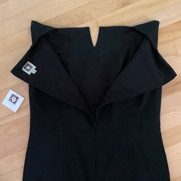 Women’s Anne Klein Sleeveless Black Dress - Picture 5 of 9